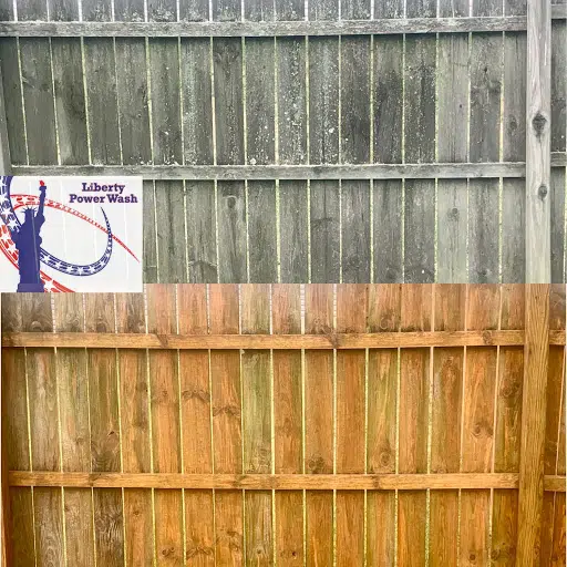 Fence cleaning Kentucky Liberty Power Wash