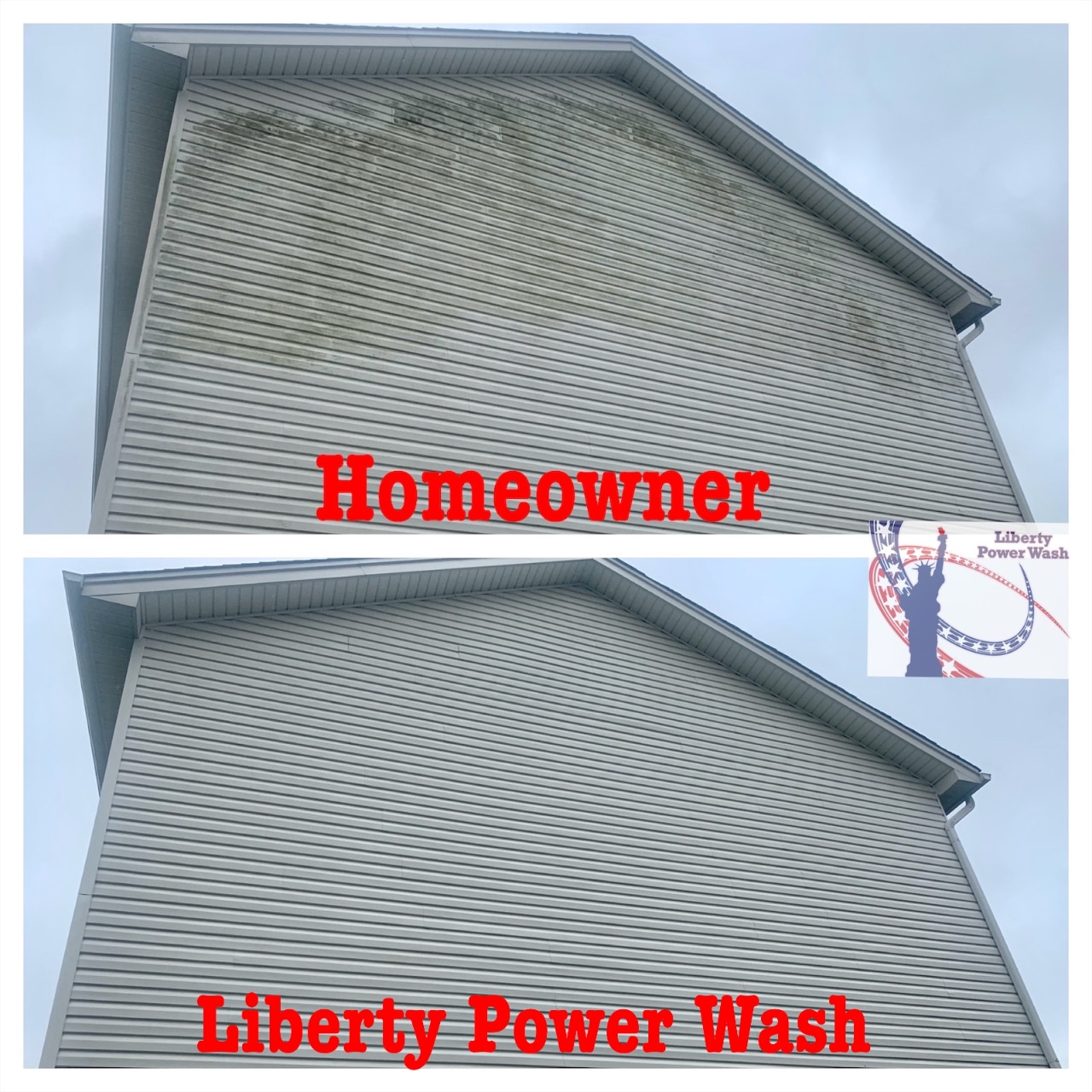 Excellent House Washing In Kentucky Liberty Power Wash