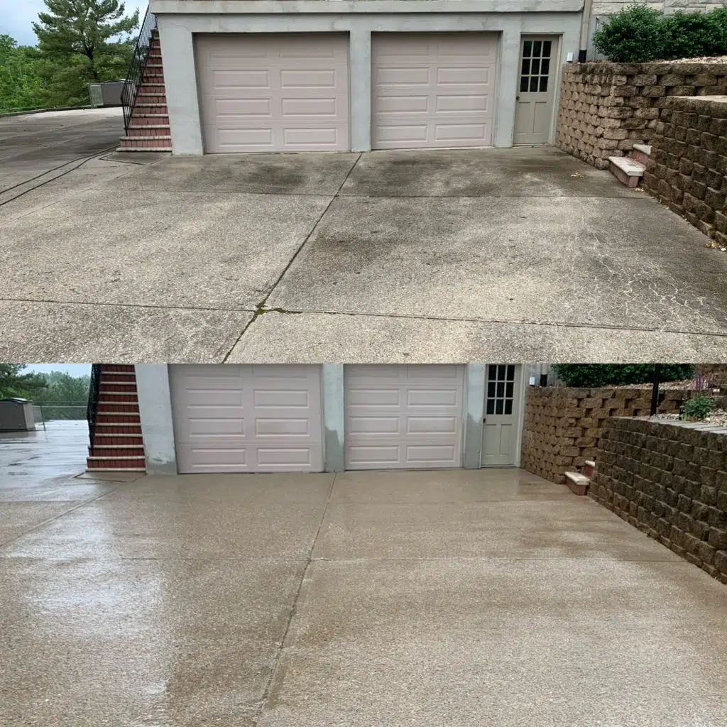The Importance of Concrete Sealing Driveway power washing | Liberty Power Wash | Cincinnati & Northern Kentucky Power Washing Experts.