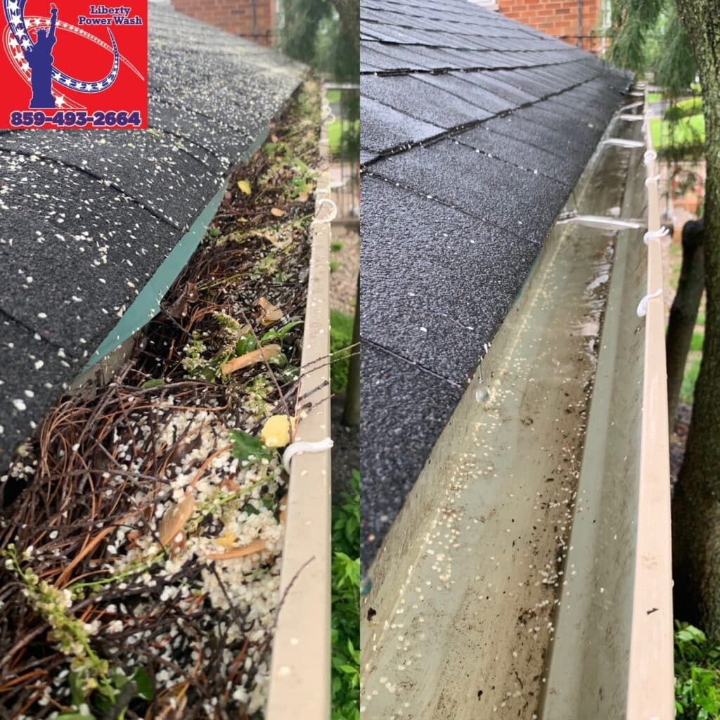 Fall power washing in northern Kentucky