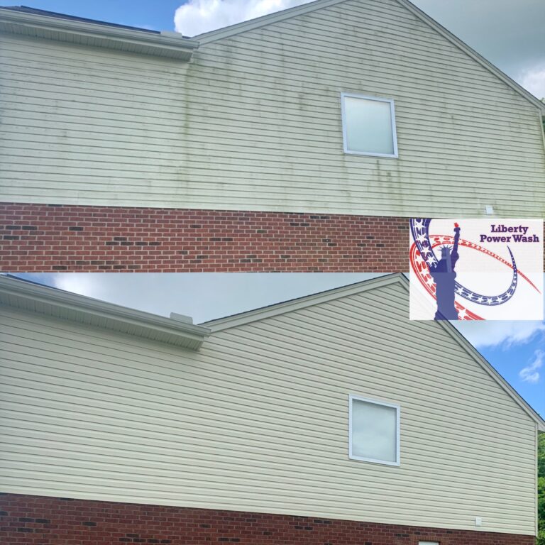 Cleaning Siding With A Pressure Washer Liberty Power Wash