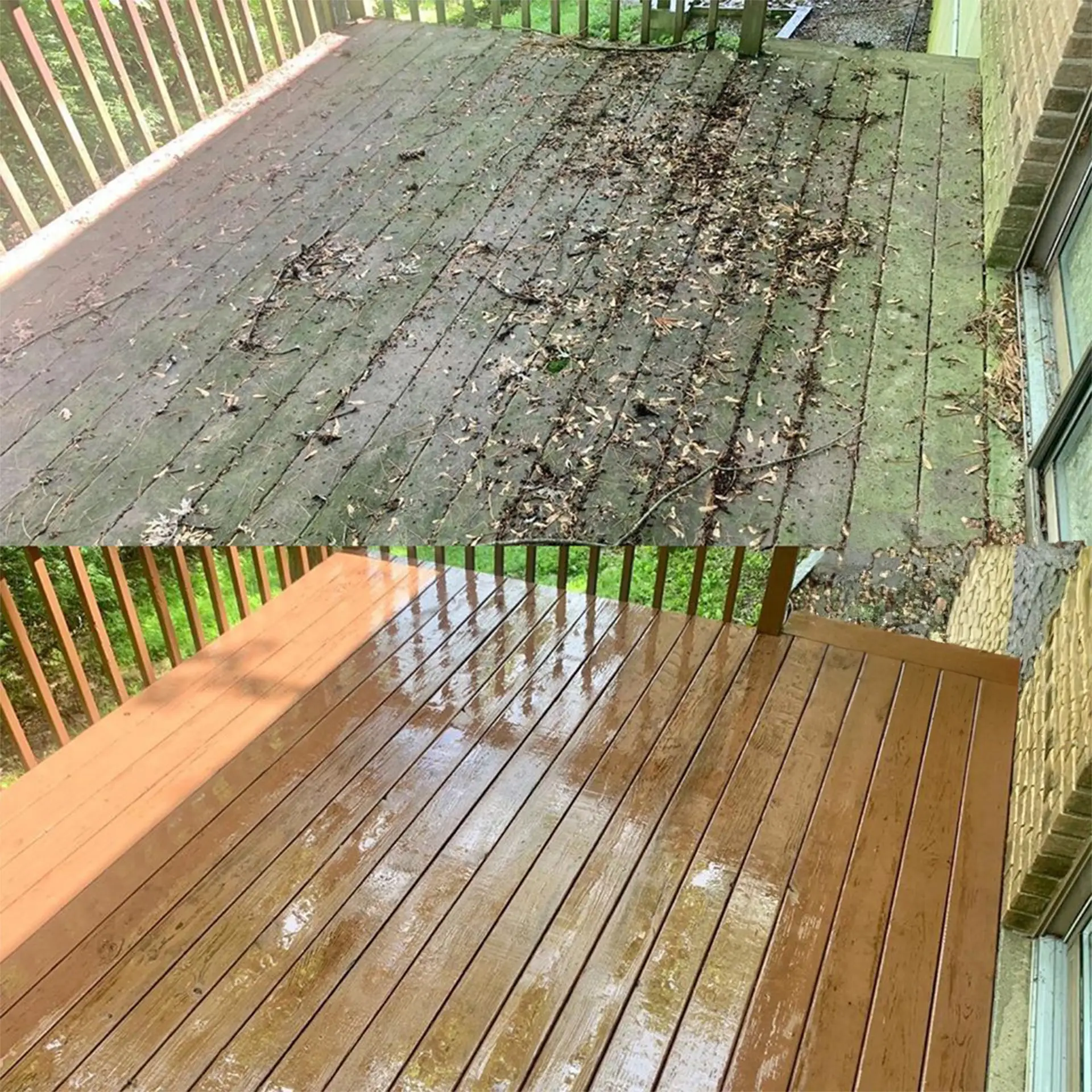 Deck cleaning in Cincinnati, OH