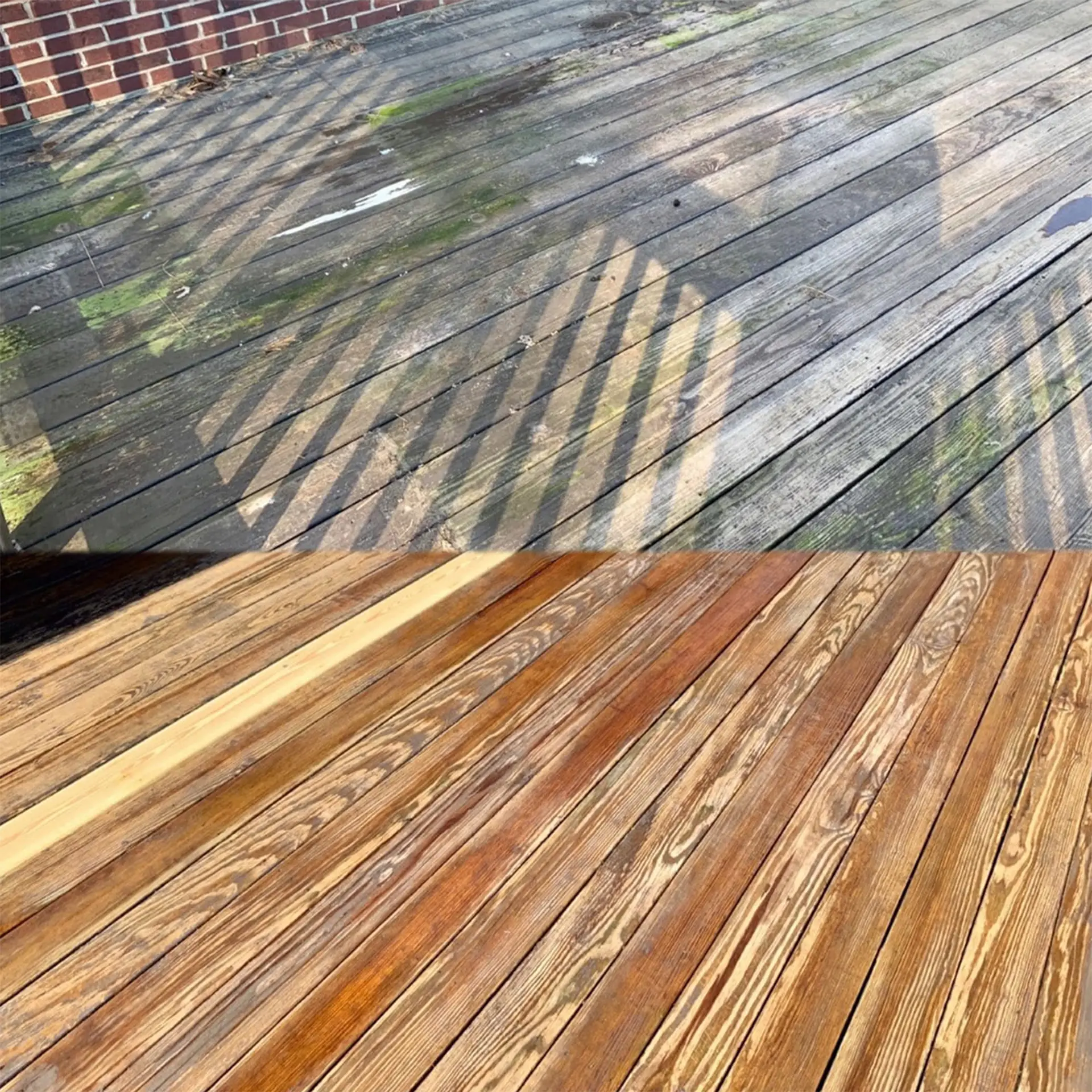 Deck cleaning in Loveland, OH