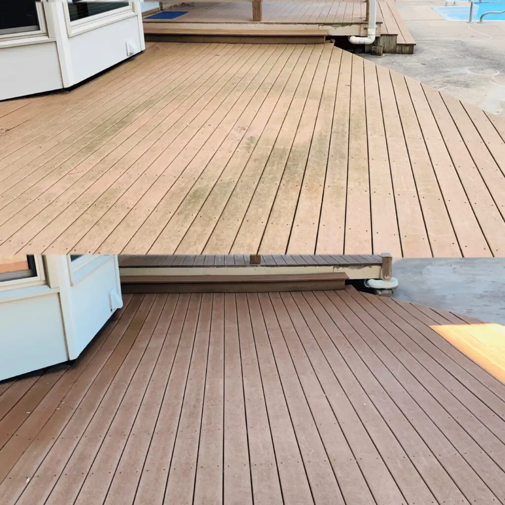 Deck cleaning in Alexandria, KY
