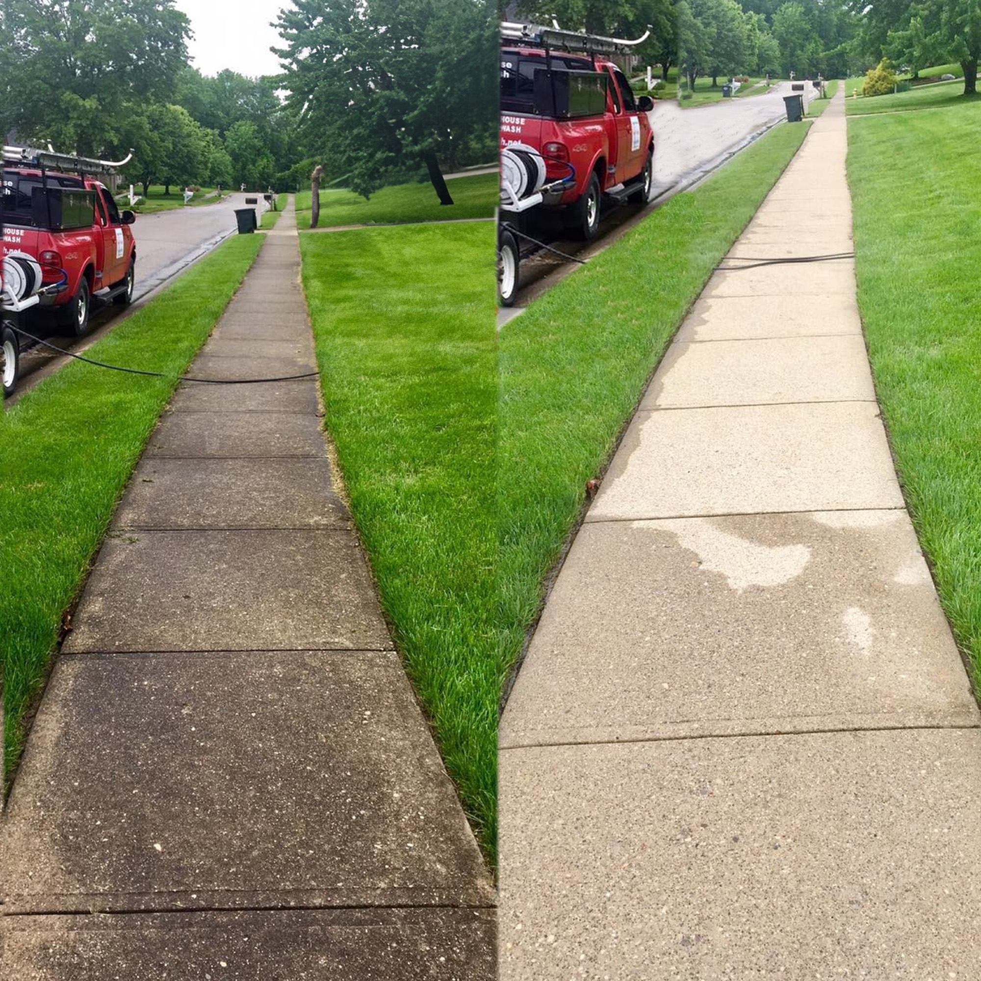 Quality Concrete Cleaning In Kentucky Liberty Power Wash