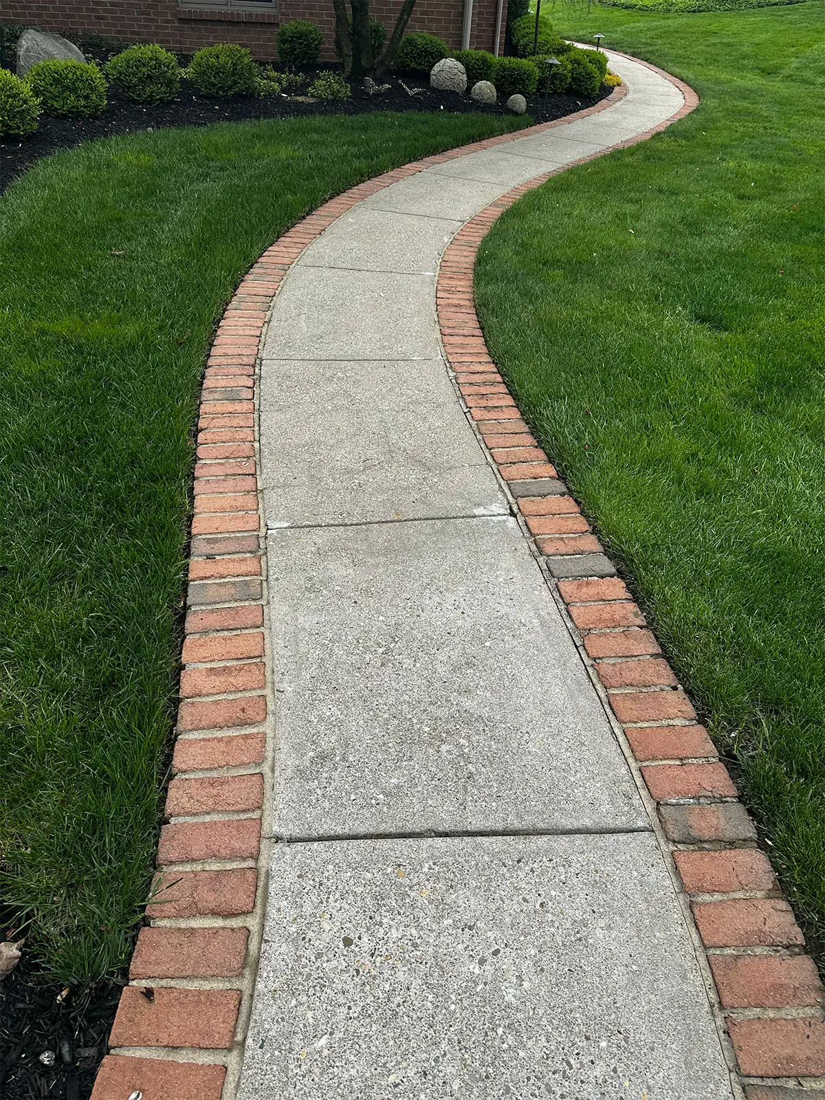 Patio Cleaning in Newport, KY Outdoor surface cleaning after by Liberty Power Wash