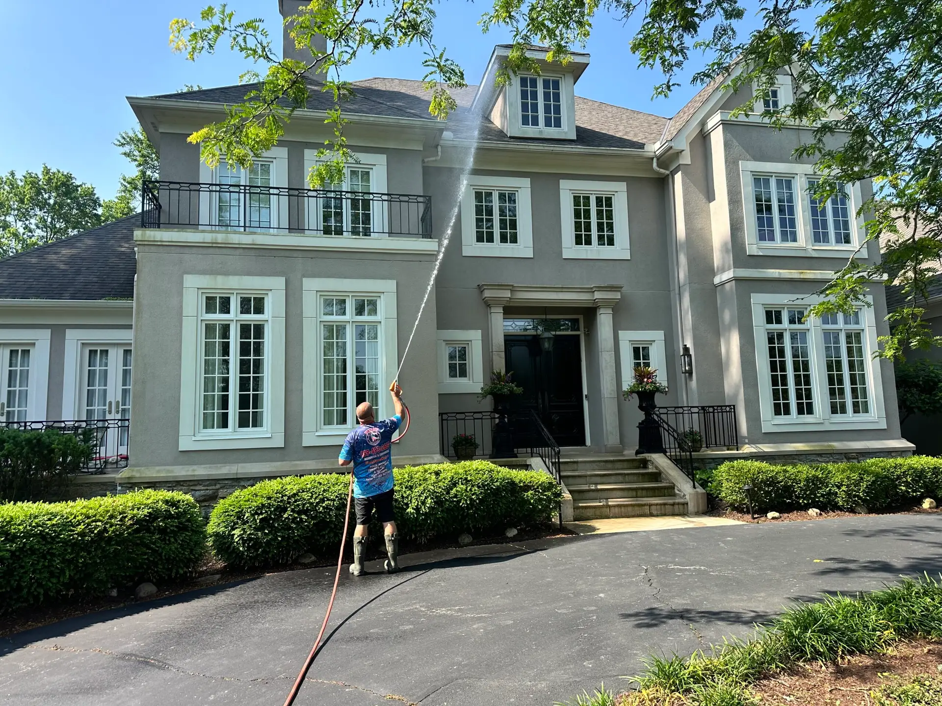 Pressure Washing in Cincinnati, OH Commercial and residential pressure washing Liberty Power Wash