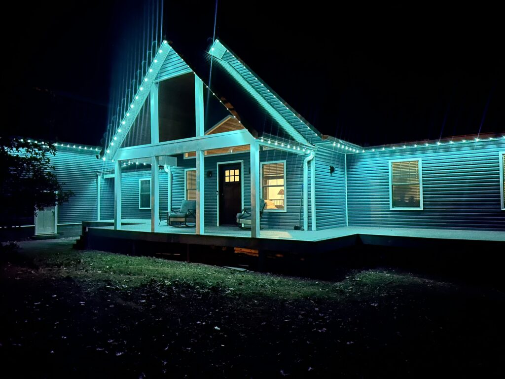 How to Turn Your Home into the Neighborhood Showpiece: Holiday Lighting and Exterior Prep You Can’t Ignore holiday blue lights