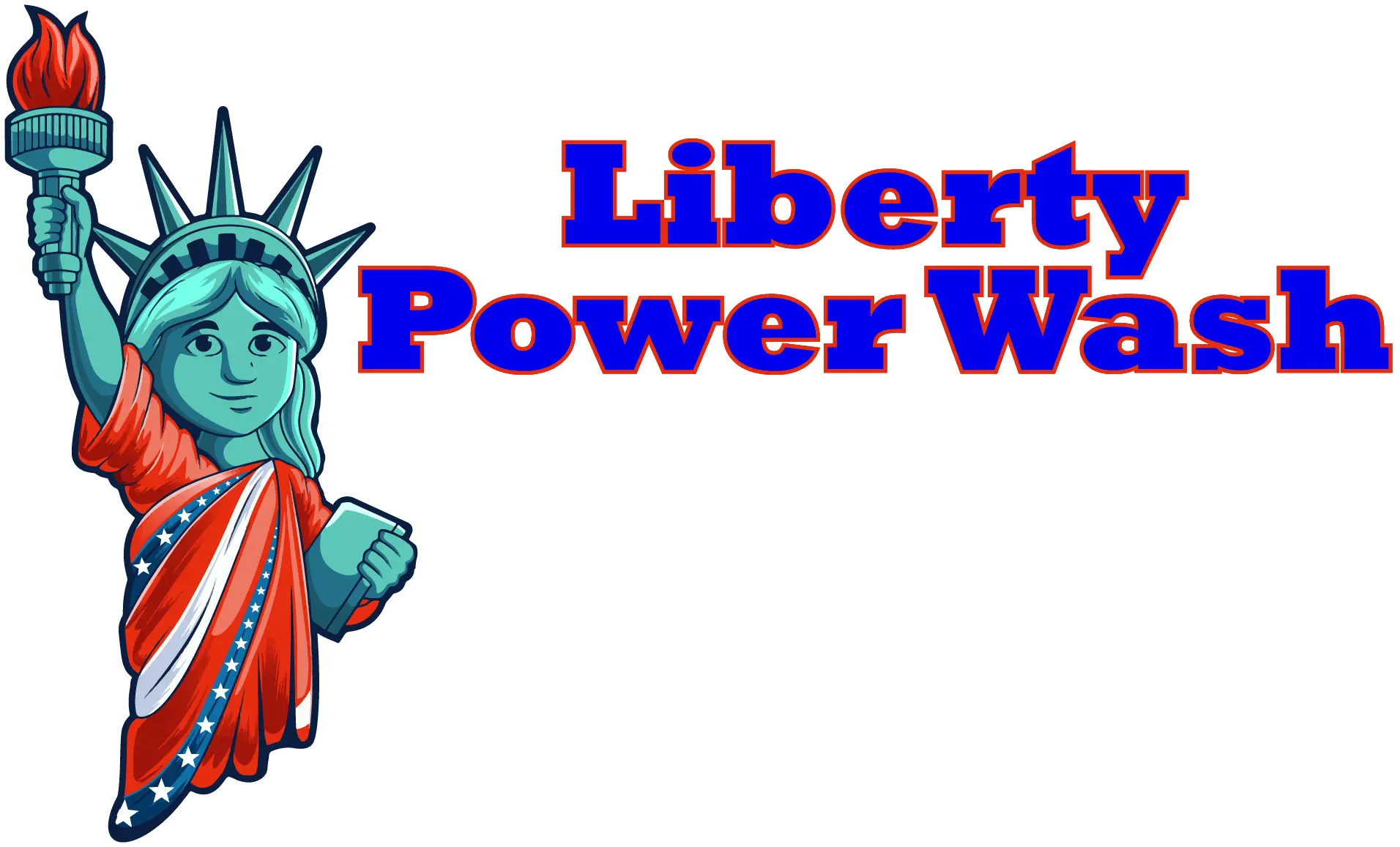 Liberty Power Wash Logo - Pressure Washing Northern Kentucky and Cincinnati