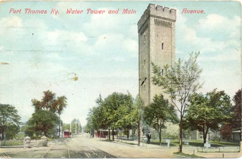 Deck Cleaning in Fort Thomas, KY Fort Thomas Water Tower - Historic Landmark