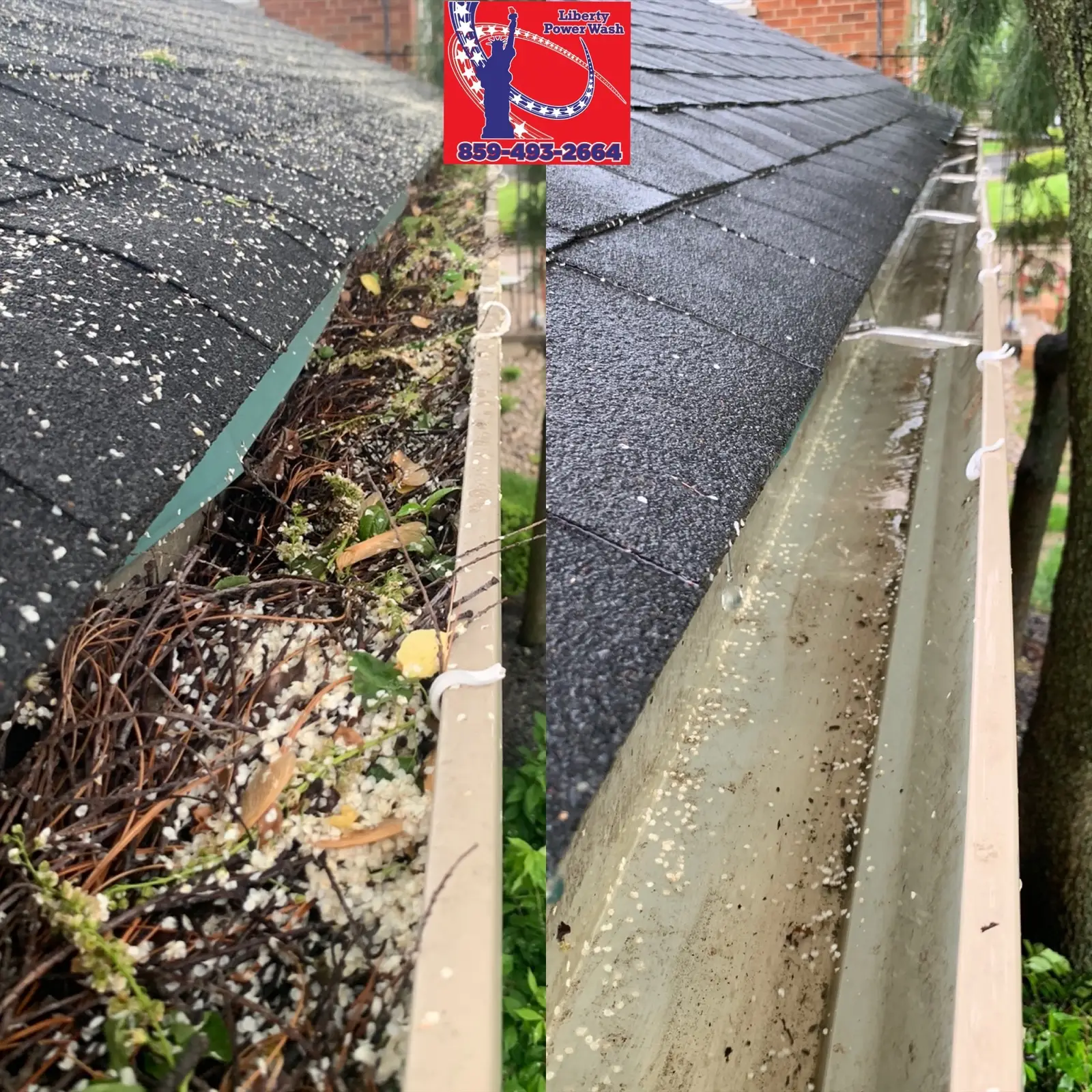 Gutter cleaning in Anderson Township, OH