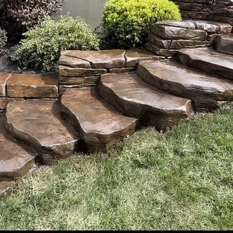 Concrete Sealing Stone steps after sealing in Florence, KY