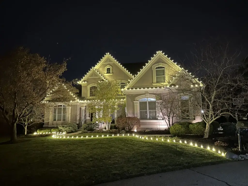 Christmas Light Installation in Indian Hill, OH Christmas light installation in Indian Hill, OH by Liberty Power Wash